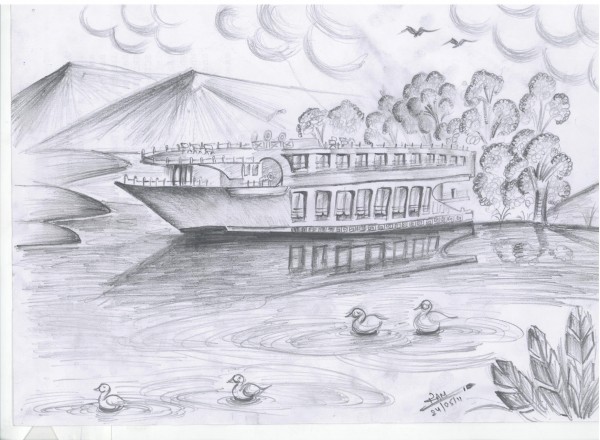 Beautiful Scenery By Ram Birendra Jha