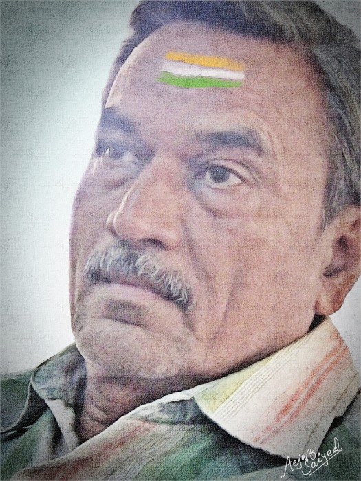 Aejaz Saiyed (Self Portrait) - DesiPainters.com