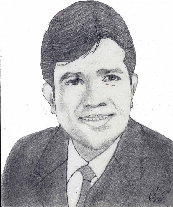 A Little Tribute To Late Shri Rajesh Khanna - DesiPainters.com