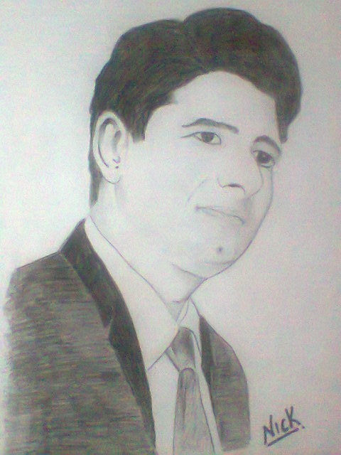 Sketch Of Dr. Navras Jaat Aafreedi