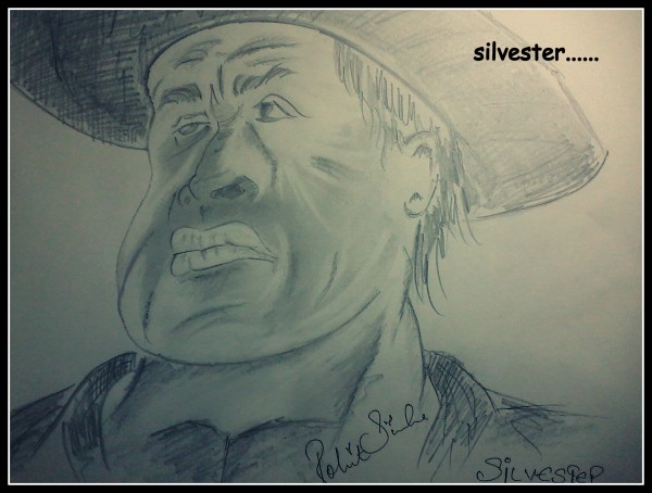Pencil Sketch Of A Man - DesiPainters.com