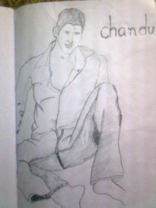 Pencil Sketch By Juz Chandu - DesiPainters.com