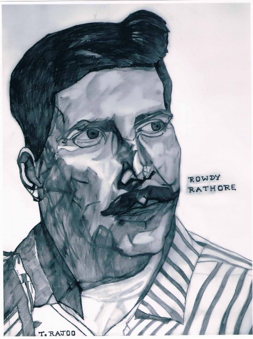 Sketch of Actor Akshay Kumar