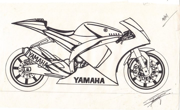 Concept MotoGP Bike Sketch (Paul's Custom) | Nandadeep Fritz Paul | Flickr-gemektower.com.vn