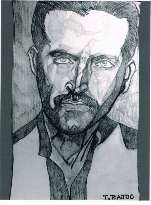 Sketch Of Actor Hrithik Roshan - DesiPainters.com