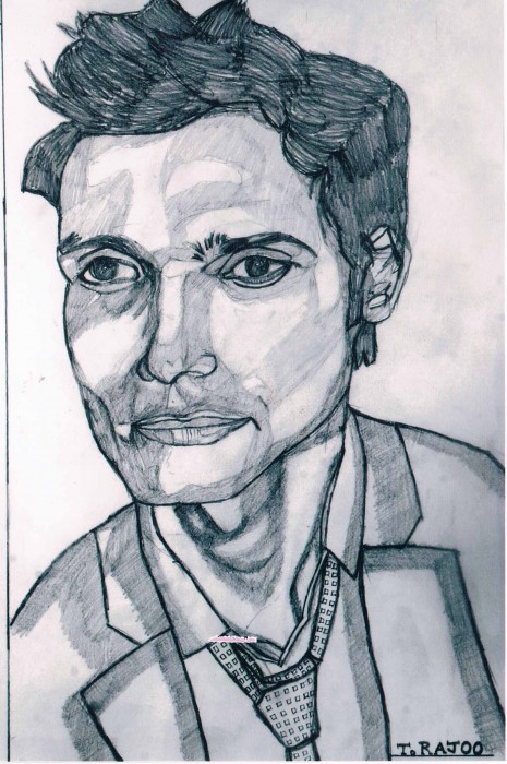 Sketch of Man By T.Rajoo - DesiPainters.com