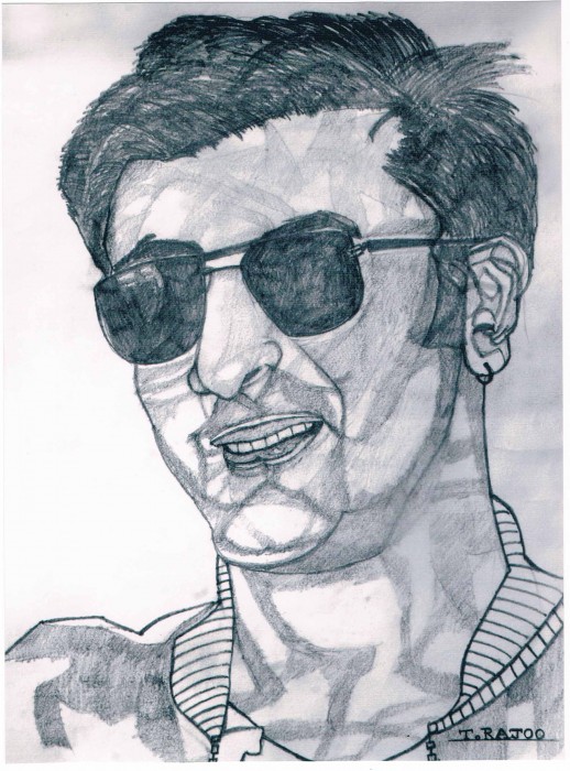 Pencil Sketch Of Ranbir Kapoor - DesiPainters.com