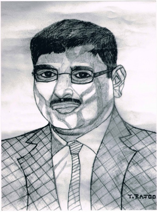 Pencil Sketch By T.Rajoo - DesiPainters.com