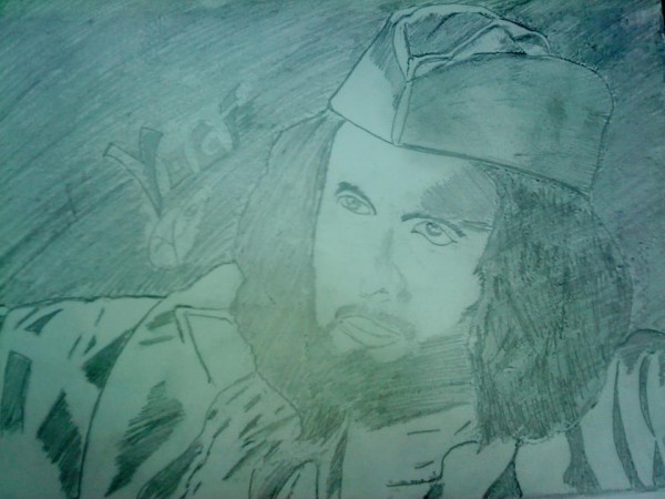 Sketch Of Rockstar Ranbir Kapoor - DesiPainters.com