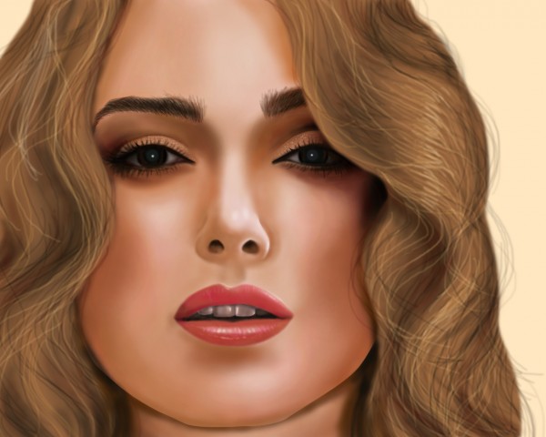 Digital Painting Of A Hollywood Actress - DesiPainters.com