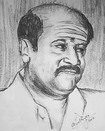Sketch Made By Sathya Narayanan Prabakaran - DesiPainters.com