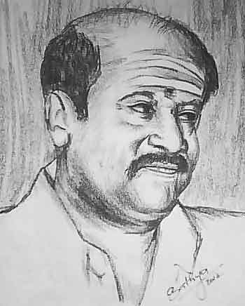 Sketch Made By Sathya Narayanan Prabakaran - DesiPainters.com