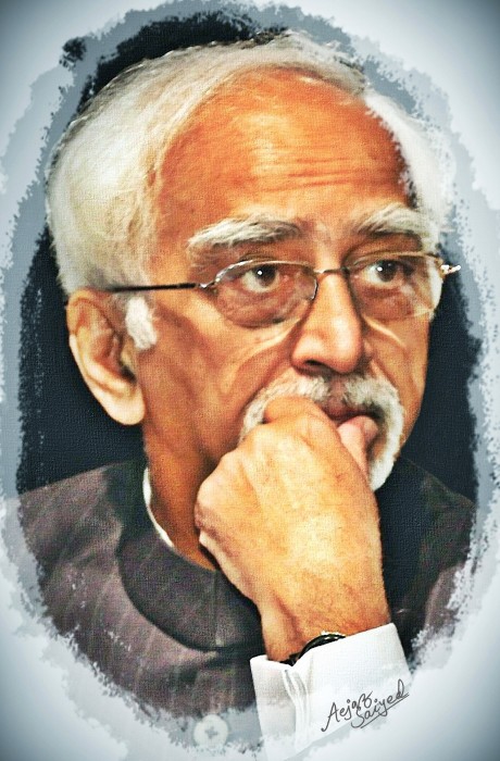 Painting Of Abdul Hamid Ansari