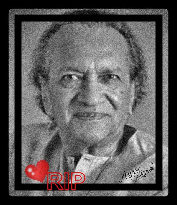 Sketch Of Indian Musical Legend Ravi Shankar