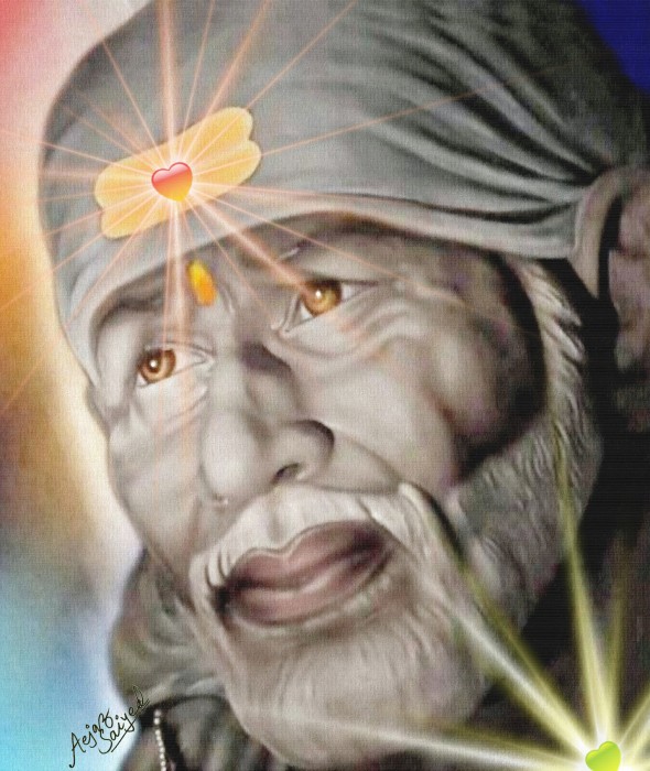 Painting Of Sai Baba