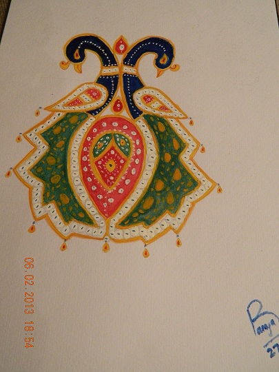 Painting Of Peacocks By Roopa Ramya - DesiPainters.com