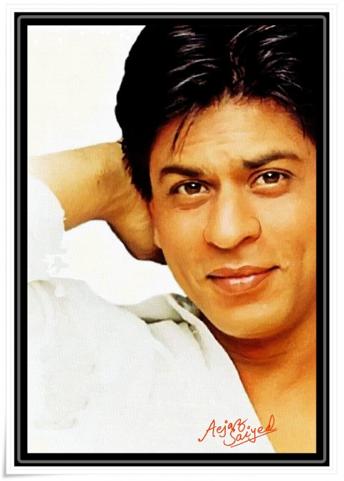 Digital Painting Of Shahrukh Khan - DesiPainters.com