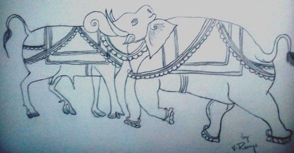 Pencil Sketch By Ramya Venugopal