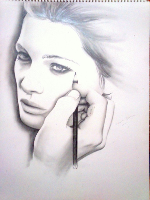 Pencil Sketch Made By Vikas Dhiman - DesiPainters.com