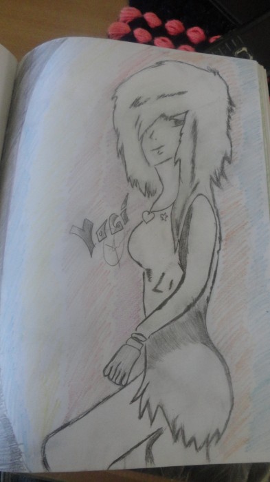 Pencil Sketch Of A Girl By Yogi - DesiPainters.com