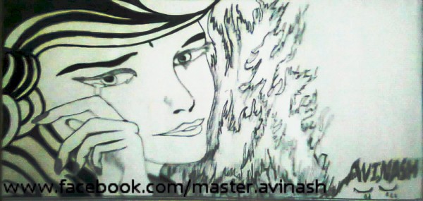 Pencil Sketch By Master Avinash - DesiPainters.com