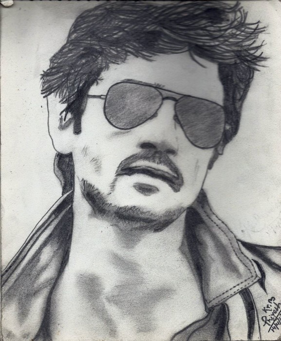 Pencil Sketch Of TV Actor Sushant Singh Rajput - DesiPainters.com