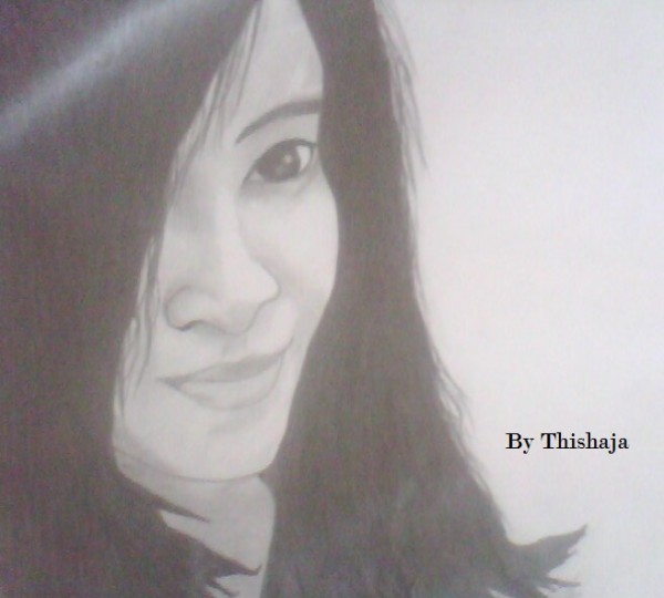 Charcoal Sketch Made By Thishaja