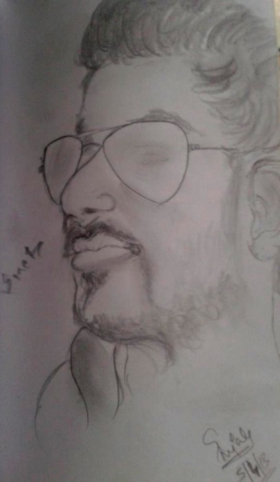Pencil Sketch By Anjali Bohra - DesiPainters.com
