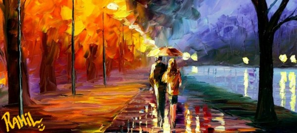 Painting Of A Rainy Day By Rahil - DesiPainters.com