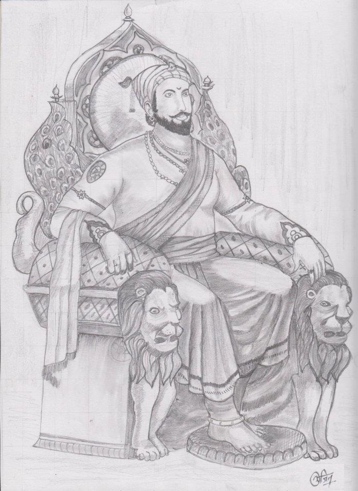 King with lotus, painted in Kalamkari indian folk art style 4713592 Vector  Art at Vecteezy