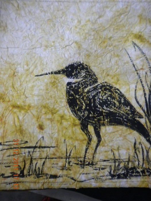 Painting Of A Bird By Kahini Sarkar