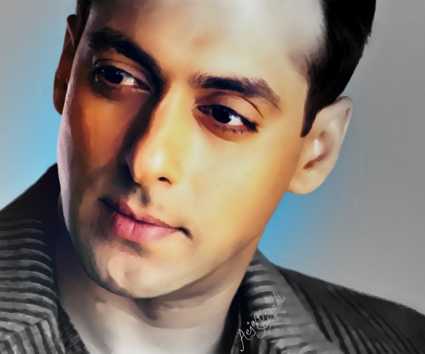 Salman Khan Digital Painting - DesiPainters.com