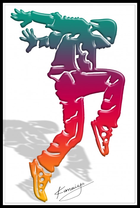 Digital Painting of A Dancer - DesiPainters.com