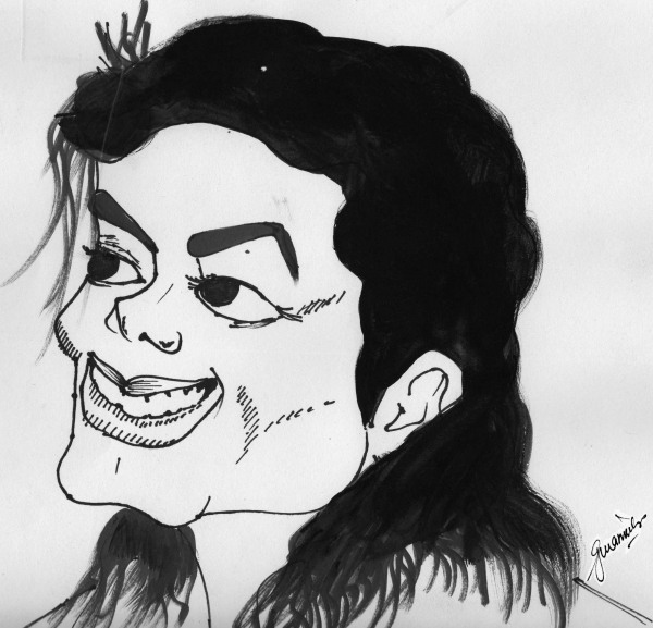 Outline Sketch - Michel Jackson