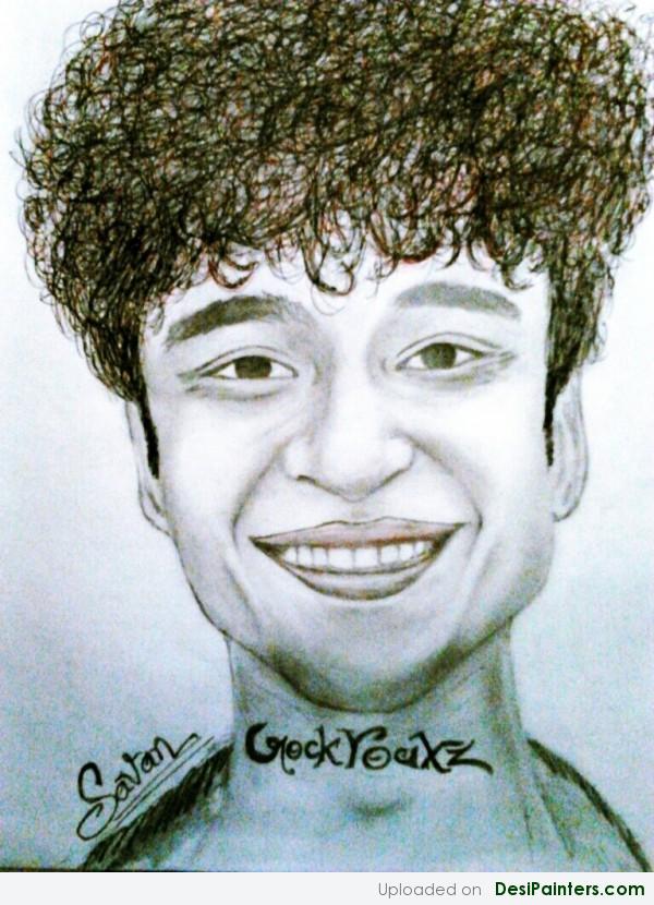Pencil Sketch Of Crockroaxz (Raghav Juyal)