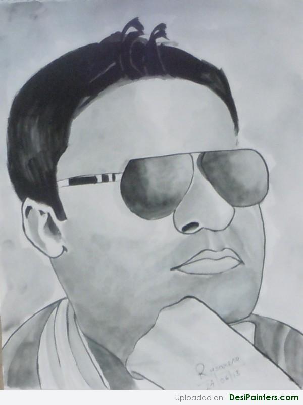 Painting Of A Man By Rachana