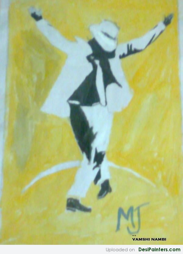 Painting Of Michael Jackson By Vamshi