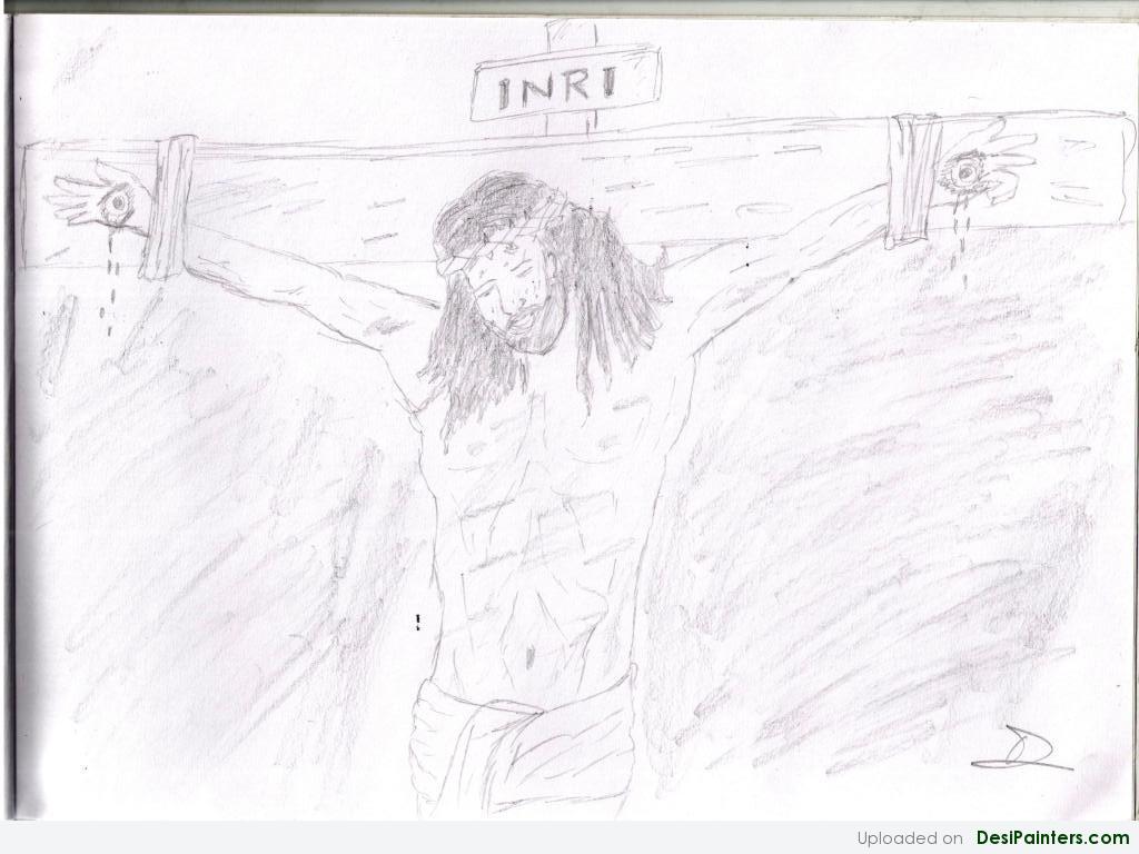 Fresh Jesus Christ On the Cross Pictures | Cross drawing, The cross of  christ, Jesus drawings