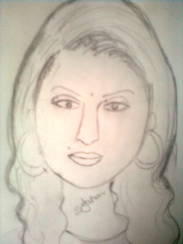 Pencil Sketch Made By Subhashree Gahan - DesiPainters.com
