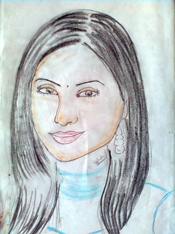 Art Of TV Actress Jenifer Singh Grover