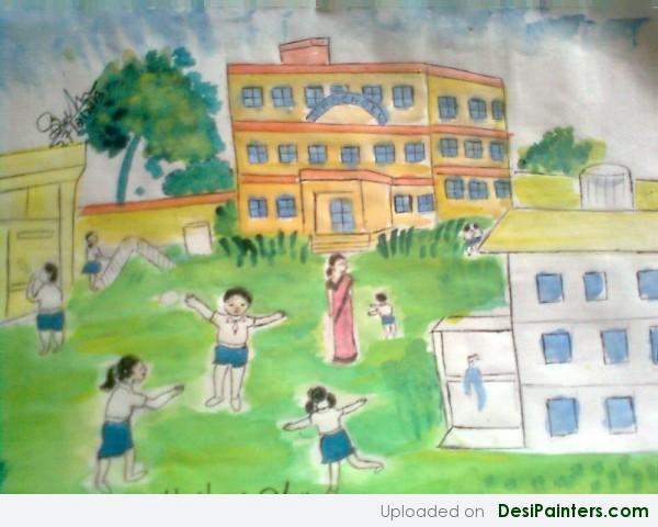 Art Of A School - DesiPainters.com