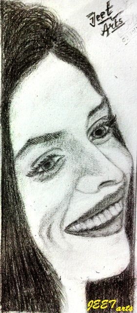 Charcoal Sketch By Jeet Arts - DesiPainters.com