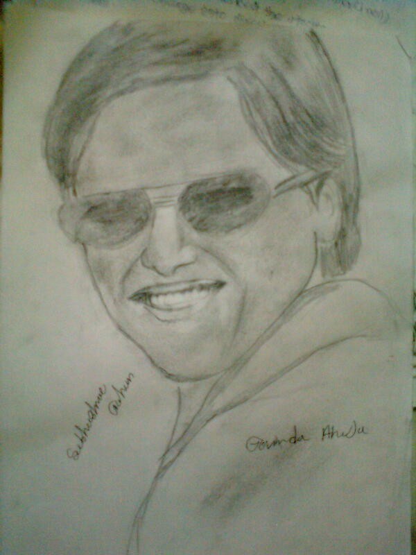 Sketch of Govinda - DesiPainters.com