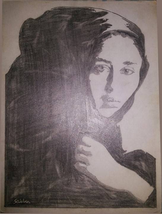 Charcoal Sketch Of Kareena Kapoor - DesiPainters.com