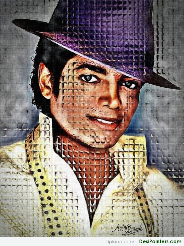 Digital Painting Of Micheal Jackson - DesiPainters.com