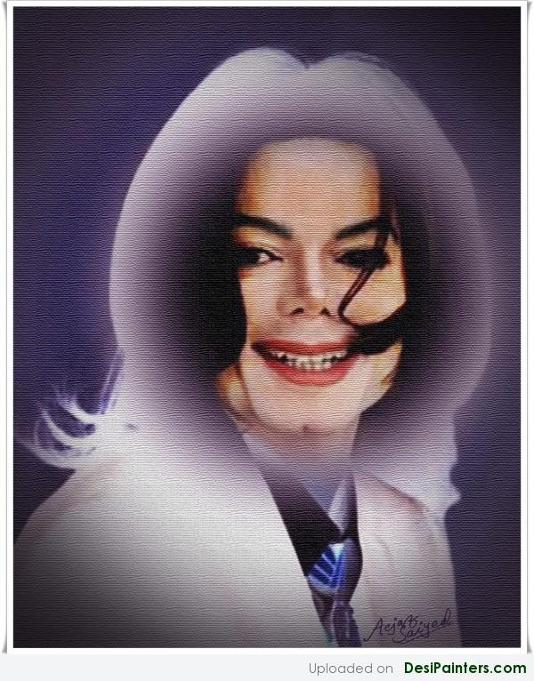 Digital Painting Of Michael Jackson - DesiPainters.com