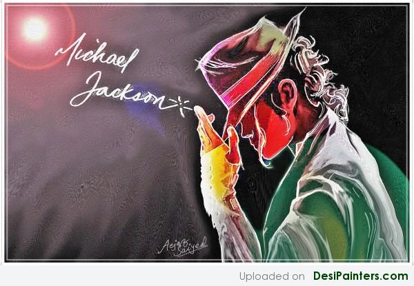 Digital Painting Of Michael Jackson - DesiPainters.com