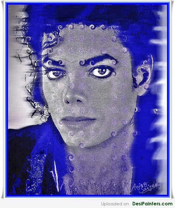 Digital Painting Of Michael Jackson 