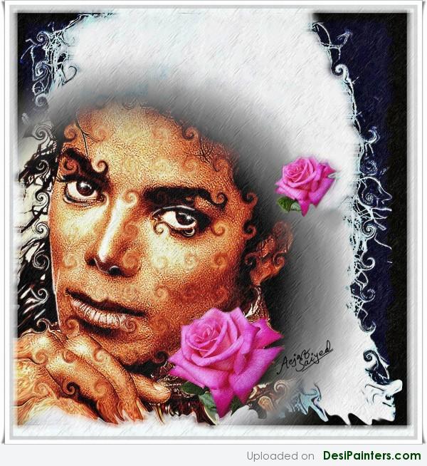 Digital Painting Of Michael Jackson - DesiPainters.com