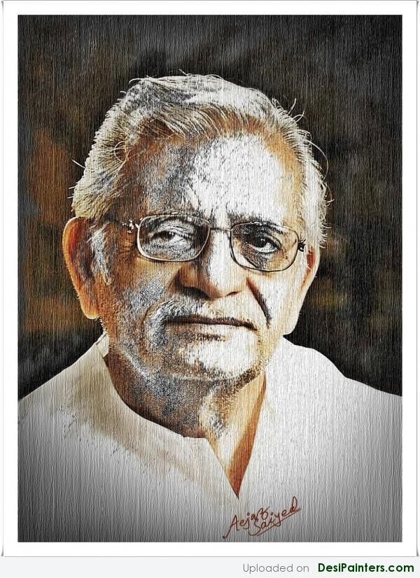 Digital Painting Of Gulzar Sahib - DesiPainters.com